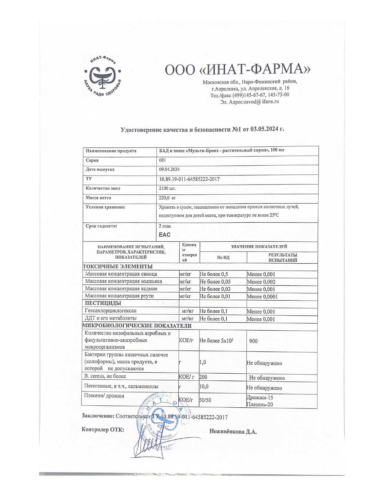 Паспорт №042024
